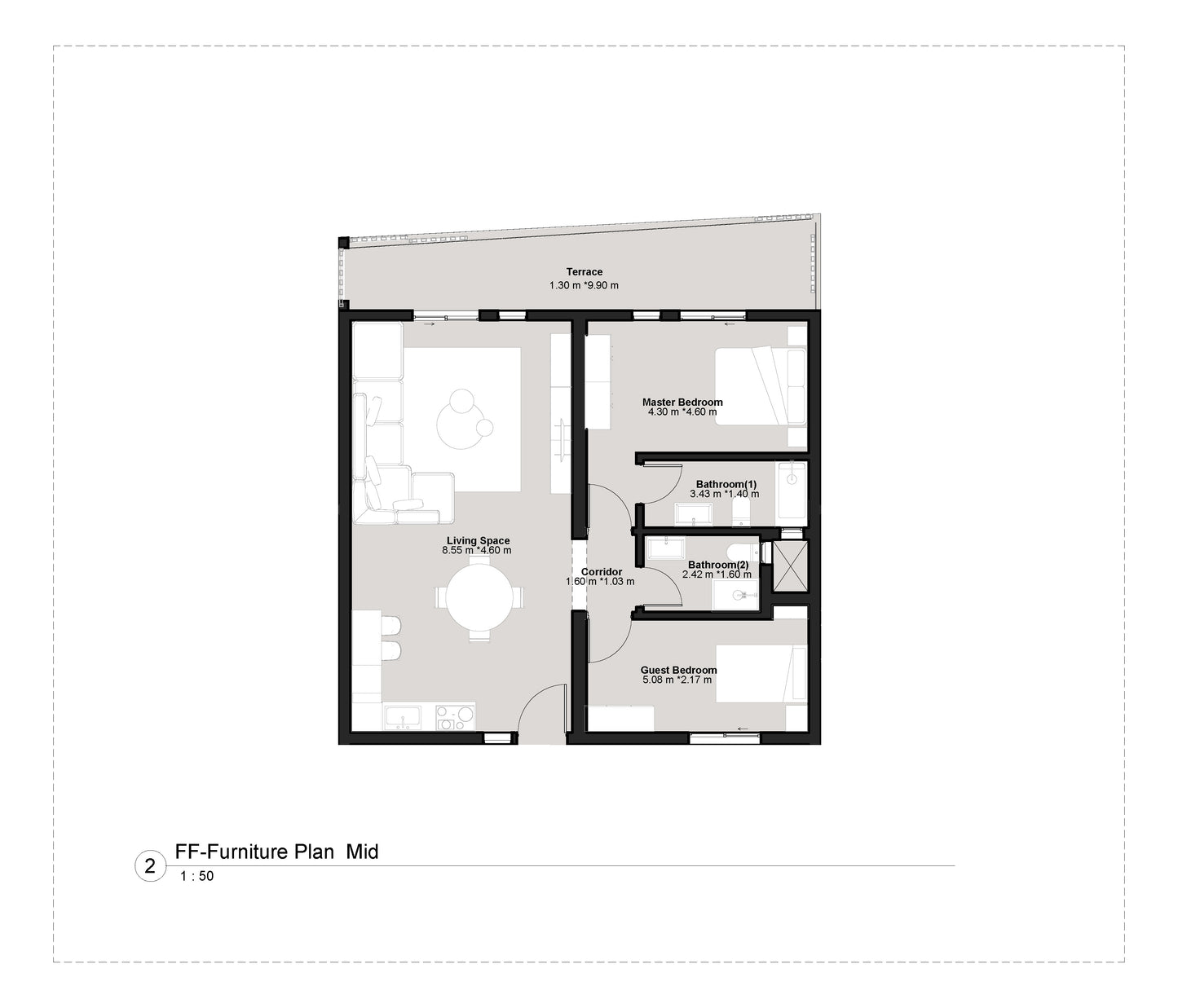 Bay Breeze One-of-One Apartment MB27-F2